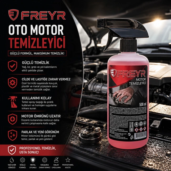 Freyr Oto Motor Temizleyici 500 ML