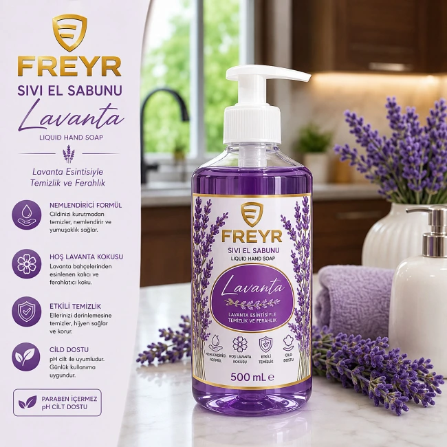 Freyr Sıvı El Sabunu Lavanta 500 ML