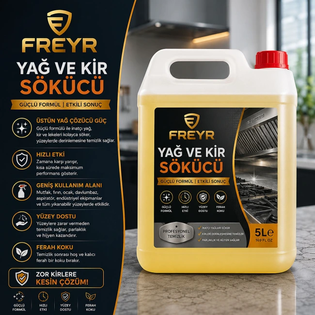 Freyr Yağ ve Kir Sökücü 5 Litre