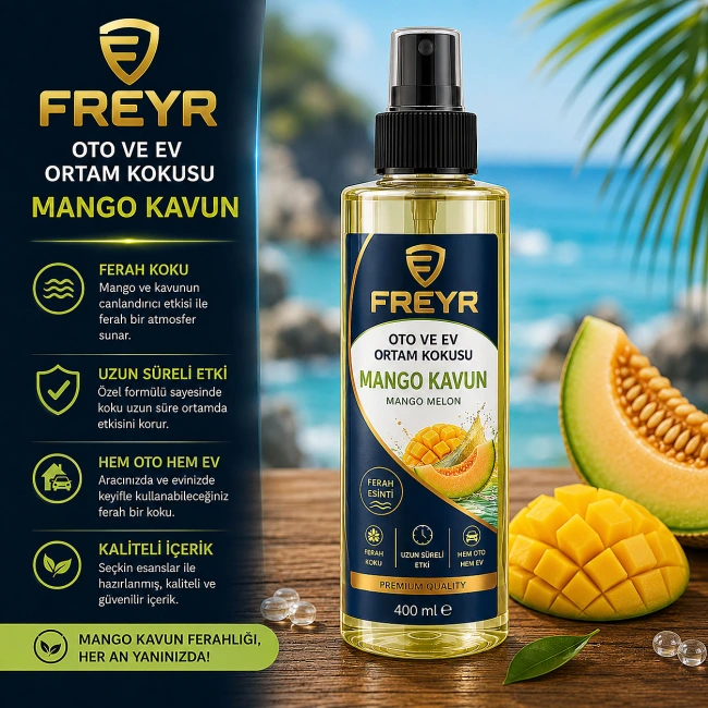 Oto ve Ev Ortam Kokusu Mango Kavun 400 Ml