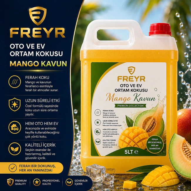 Oto ve Ev Ortam Kokusu Mango Kavun 5 Lt