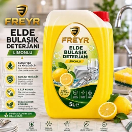 Freyr Elde Bulaşık Deterjanı Limonlu 5 Litre
