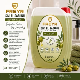 Freyr Sıvı El Sabunu Zeytinyağlı 5 Litre
