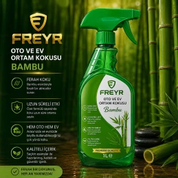 Oto ve Ev Ortam Kokusu Bambu 1 Lt