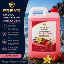 Oto ve Ev Ortam Kokusu Vanilya Çilek 5 Lt