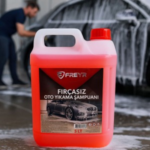 Fırçasız Süngersiz Oto Yıkama Şampuanı 5 Kg (1/60 KONSANTRE)