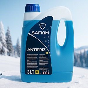 Safkim Dört Mevsim Mavi Antifriz -42 Derece 3 Lt